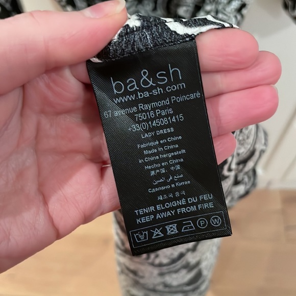 Ba&sh Wrap Front Dress Sz 1 - Picture 8 of 9